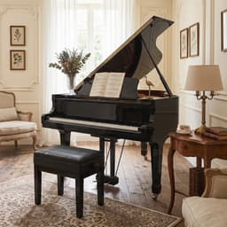 Pianokruk pianobank piano bank make-upkruk kruk met opbergruimte in hoogte verstelbaar (63 x 35 x (45-56) cm), rubberhout, zitkussens van zwarte synthetische stof — thumbnail 4