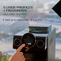 SORSO Terra T3 Volautomatische koffiemachine bonen met cold brew / ijskoffie - Zwart — thumbnail 3