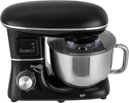 Keukenmachine - Mixer met kom - Bakken en mixen - LCD-scherm - 62 Liter kom - Zwart — thumbnail 1
