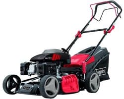 Benzine Grasmaaier - Gazonmaaier Mulcher - Gazon Onderhoud - Centrale Maaihoogte - 46 cm Maaibreedte - Zwart