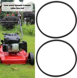 Aandrijfriem V-type - 2 Stuks - Rubber - Buitenomtrek 748 mm - Binnenomtrek 710 mm - Breedte 10 mm - Compatibel met Fuxtec FX-RM 2050/2055/2060/20BS - Grasmaaier Riem — thumbnail 2