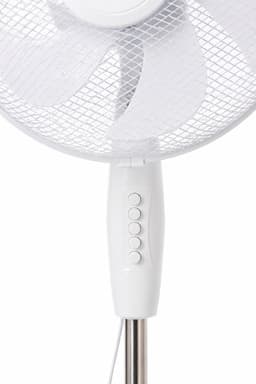 Staande ventilator 6 blaadjes-40cm -50 watt-wit — thumbnail 4