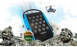 Externe Harde Schijf - Opslagapparaat - Data Veilig Opslaan - IP68 Waterdicht - 2 TB - Zwart Blauw — thumbnail 5