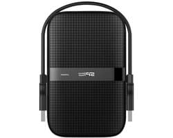 Externe Harde Schijf - Opslagstation Mobiel - Bestanden Opslaan - Robuust Ontwerp - 4 TB - Zwart