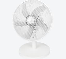 Kinzo, Tafelventilator, diameter 30 cm, Wit, 3 snelheden, 35W — thumbnail 1