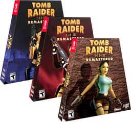 Tomb Raider I-III Remastered Convention Exclusive - Nintendo Switch (Limited Run) — thumbnail 1