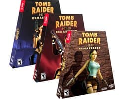 Tomb Raider I-III Remastered Convention Exclusive - Nintendo Switch (Limited Run)