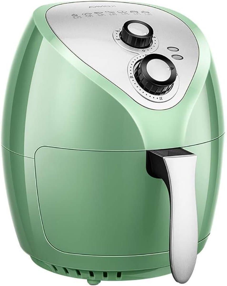 Elektrische Airfryer - Hete Lucht Oven - Gezond Koken - 360 Graden Circulatie - 3.5 Liter - Groen — afbeelding 1