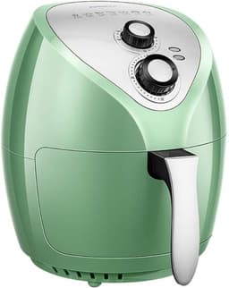 Elektrische Airfryer - Hete Lucht Oven - Gezond Koken - 360 Graden Circulatie - 3.5 Liter - Groen — thumbnail 1