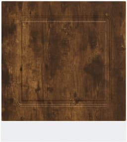 Vaatwaspaneel - Vaatwasser paneel - Keuken Inrichten - Bewerkt Hout - 60x15x67 cm - Gerookt eiken — thumbnail 4