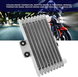 Motorolie Koeler - Motor Koeler - Motorbescherming - Duurzaam Aluminium - 125ml - Zilver — thumbnail 5