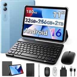 ExcitPower T70 Tablet - 32GB RAM - 256GB ROM - Android 16 - Blauw — thumbnail 1