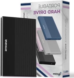 Externe Harde Schijf - Draagbare Opslag - Bestanden Opslaan - Plug and Play - 25 inch - Zwart — thumbnail 1