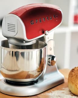 Deeghandmachine - Kneedmachine Deegmixer - Brood Bakken - Directe Krachtoverbrenging - 5.2 Liter - Zilver — thumbnail 3
