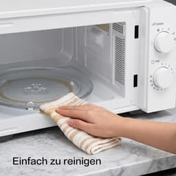 Magnetron 20 L - Solo Magnetron - Snel Eten Opwarmen - Mechanische Draaiknop - 20 liter - Wit — thumbnail 5