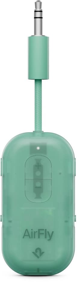 Twelve South AirFly Pro 2 – Geniet van In-Flight Entertainment met Draadloze Hoofdtelefoons – Koppel Twee Sets Draadloze Hoofdtelefoons voor Gedeeld Luisteren – Meer dan 25 Uur Batterijduur - Groen — thumbnail 1