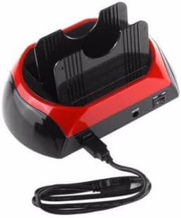 Harde Schijf Docking Station - Harde Schijf Lezer - Data Overzetten - Dubbele Interface - 2.5/3.5 Inch - Zwart — thumbnail 1