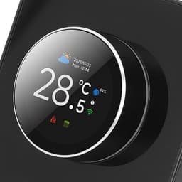 Omgoods- Slimme Thermostaat Roterende Knop - TFT Scherm 1.32in - Spraakbediening - Kleurensfeer - Afstandsbediening - Vuurvast Materiaal — thumbnail 2