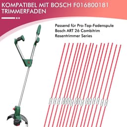 Omgoods - 32 Stuks Trimmerdraad voor Grasmaaier 26 cm Ø 2.4 mm — thumbnail 2