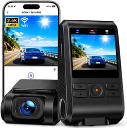 TYR® Draadloze Dashcam - Loop-Opname - Dashcam met Parkeermodus - Zwart - 8cm x 3cm x 5cm — thumbnail 1