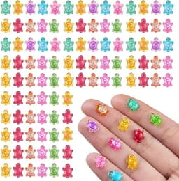 100 stuks Gloeiende Schildpadden Mini Figuren - Hars Poppenhuis Miniaturen voor Sprookjestuin — thumbnail 1