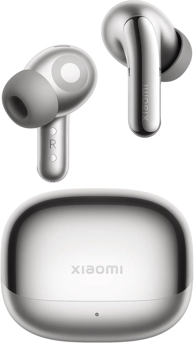 Xiaomi Buds 5 Pro BT Titanium - Draadloze In-Ear Oordopjes - Noise Cancelling 55dB - Hi-Res Audio aptX Lossless - Bluetooth 5.4 - 40 uur batterijduur - Transparantiemodus - AI 3-microfoon gesprekken - IP54 waterbestendig — afbeelding 1