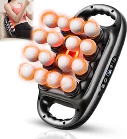 SnelShoppen - Massagepistool 16-koppig, Diep Weefsel, Elektrisch Spiermassageapparaat, 3 Modi, 30 Intensiteitsniveaus, Stil Percussie voor Rug, Nek, S — thumbnail 1