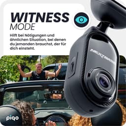 SnelShoppen - Compacte QHD Dashcam Auto 2K met 32GB SD-kaart | Parkeerbewaking, Loop-opname en App-bediening | 1440p Resolutie — thumbnail 2
