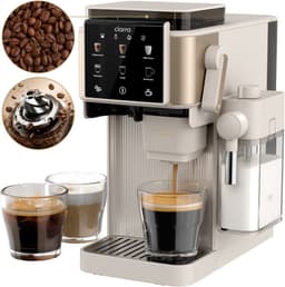 CIARRA CBSACM-D6 - Pistonmachine met Koffiemolen en Melkopschuimer - Halfautomatische Espressomachine met Touchscreen - 15 Bar Drukpomp – Voor Espresso, Cappuccino, Latte en Americano — thumbnail 1