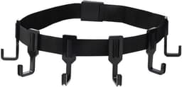 Boomstandaard Riemhanger, Premium Outdoor Boomstandaard Riemhanger met 6 Haken Praktische Outdoor Accessoires voor Jagen Kamperen Wandelen (Zwart) — thumbnail 1