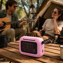 YONO Case geschikt voor JBL Go 5 - Siliconen - Hoesje - Roze — thumbnail 5
