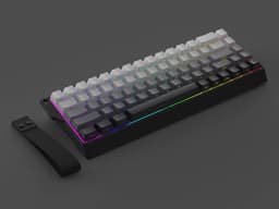 Amply K68 Draadloos Mechanisch Gaming Toetsenbord, 68 Toetsen 65%, Hot-Swap, RGB - Polar Night Black — thumbnail 2