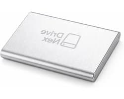 Externe Harde Schijf - Draagbare SSD - Data Opslag - Plug & Play - 2 Terabyte - Zilver