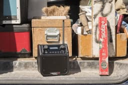 PerfectPro DABPRO Bouwplaats Radio - DAB+ - FM - Bluetooth - Oplaadbaar - Zwart - DPR2 — thumbnail 5