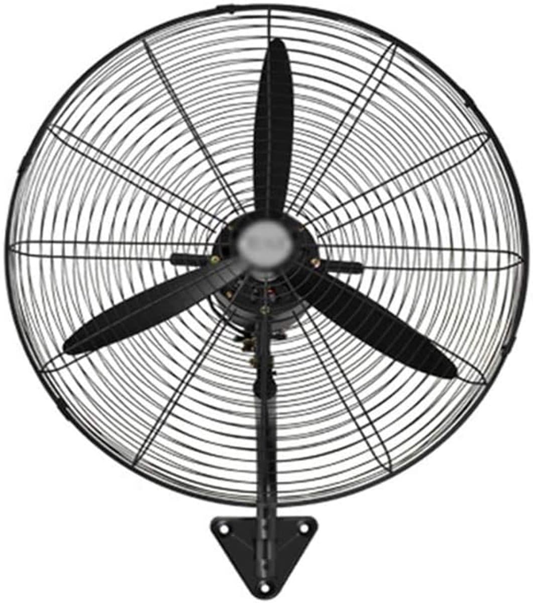 Industriële Muurventilator - Wandmodel Ventilator - Ruimte Koelen - 90 Graden Oscillatie - 80 cm - Grijs — afbeelding 1