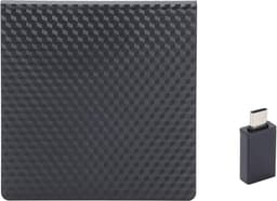 Externe DVD CD Brander - Extern Optisch Station - Bestanden Archiveren - USB 3.0 Type-C - 14mm - Zwart — thumbnail 1