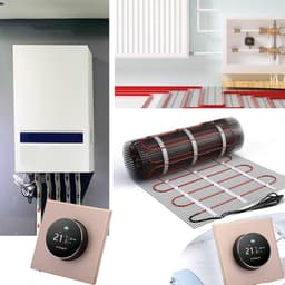 Slimme Thermostaat - Temperatuurregelaar Huis - Comfortabel Wonen - WiFi Bediening - 86x86 mm - Zwart — thumbnail 4
