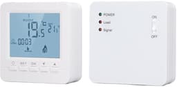 Slimme Thermostaat - Programmeerbare Thermostaat RF - Verwarming Regelen - Draadloze RF Verbinding - 0-40°C - Wit — thumbnail 5