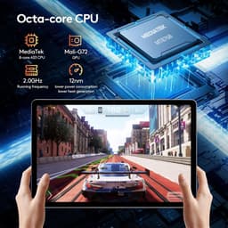 SnelShoppen - 11 Inch Android 14 Tablet met 4G LTE & 5G WIFI - K8 - 8GB RAM, 128GB ROM (uitbreidbaar tot 1TB) - Octa-Core, Widevine L1, FHD Display, 1 — thumbnail 2