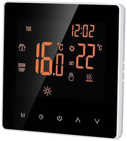 Slimme thermostaat, digitale temperatuurregelaar, bediening via Graffiti-app, touchscreen LCD-scherm — thumbnail 1