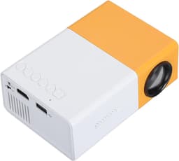 SnelShoppen - Portable LED Projector 1920x1080P - Draagbare Beamer met Meerdere Poorten, Laag Geluid, Zachte Verlichting voor Thuisbioscoop, Films, Vi — thumbnail 1
