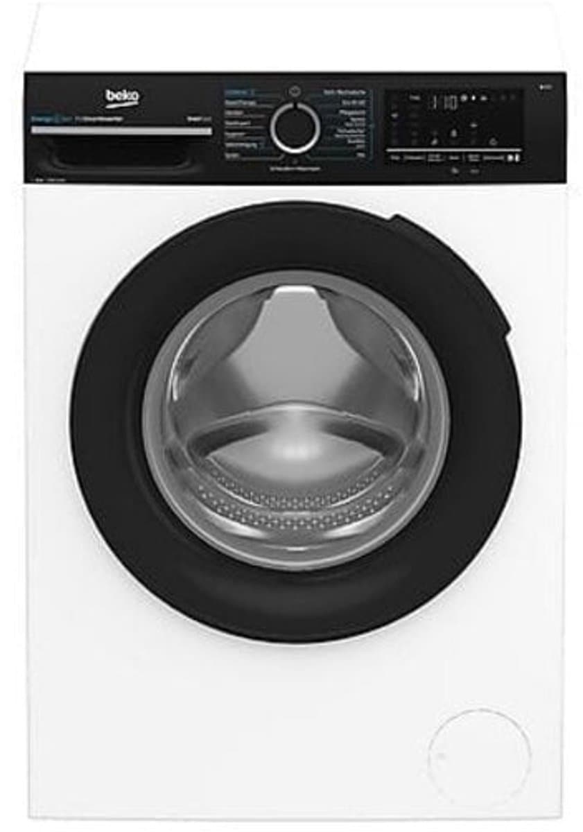 Beko BM3WFU4841W wasmachine | 8 kg | EnergySpin — afbeelding 1