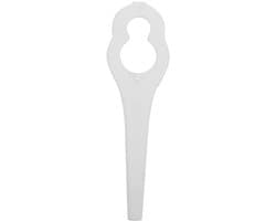 Dailygoods- Maaimessen 50 Stuks - Kunststof - Grasmaaier Mes - Geschikt voor ALM 28/30 - Duurzaam - Efficiënt Maai-effect - Grasmaaierbladen