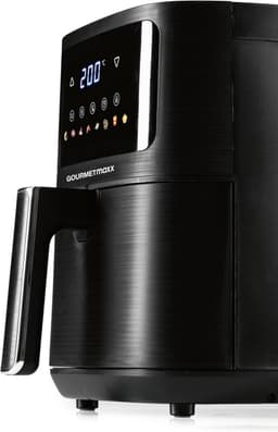 Heteluchtfriteuse - Airfryer Mini Oven - Vetarm Koken - 6 Functies 8 Programma's - 45 Liter - Mat Zwart — thumbnail 4