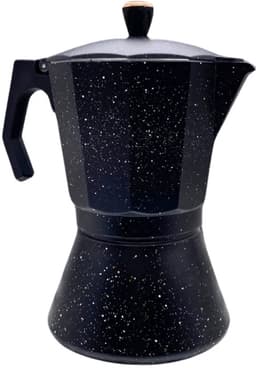 Moka Pot 6 Kops – Percolator Inductie – RVS en Aluminium Espressomaker – Espresso Koffiemaker — thumbnail 1