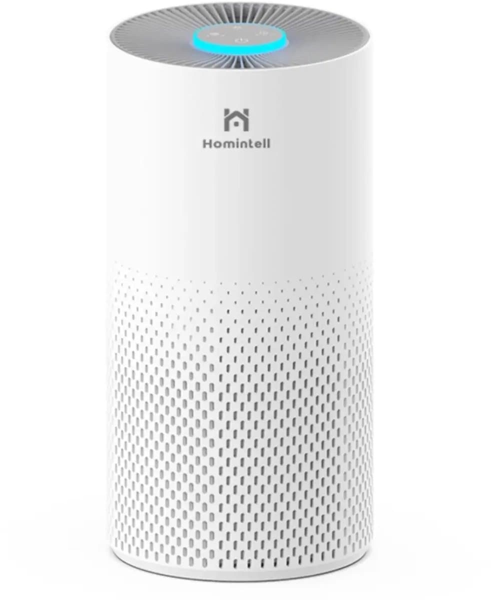 Jensaro Luchtreiniger met HEPA H11 Filter - CADR 130 m³/u - PM2.5 Sensor - Timer - Touchbediening - Voor Ruimtes tot 16 m² - Wit — afbeelding 1