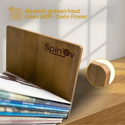 Spin’Ov LP Opbergsysteem - Platenrek - LP Houder - Vinyl Opbergsysteem - Platenhouder - LP Rek - Donkerbruin — thumbnail 2