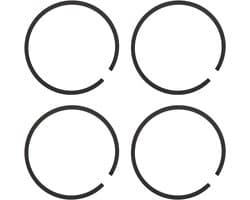 Pistonringen voor grasmaaier 34x1.5mm - Geschikt voor STIHL - Verbeterde prestaties - 4 stuks - SnelShoppen