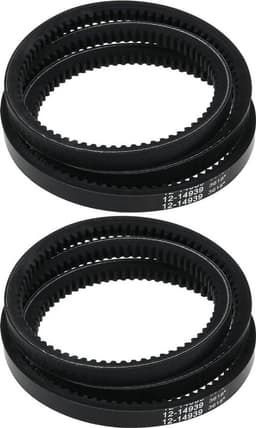 Dailygoods- Aandrijfriem 51 inch - 2 Stuks - Rubber - Compatibel met Hustler Raptor - Raptor Limited - Raptor SD/Raptor SDX - Hoge efficiëntie - Grasmaaier Riem — thumbnail 1