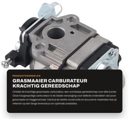 Carburateur Vervanging 33CC/36CC - Carburateur Reiniger - Carburateur Afstelgereedschap - Krachtig Gereedschap - Duurzaam Materiaal - Eenvoudig te Installeren - Motorcarburateur — thumbnail 1